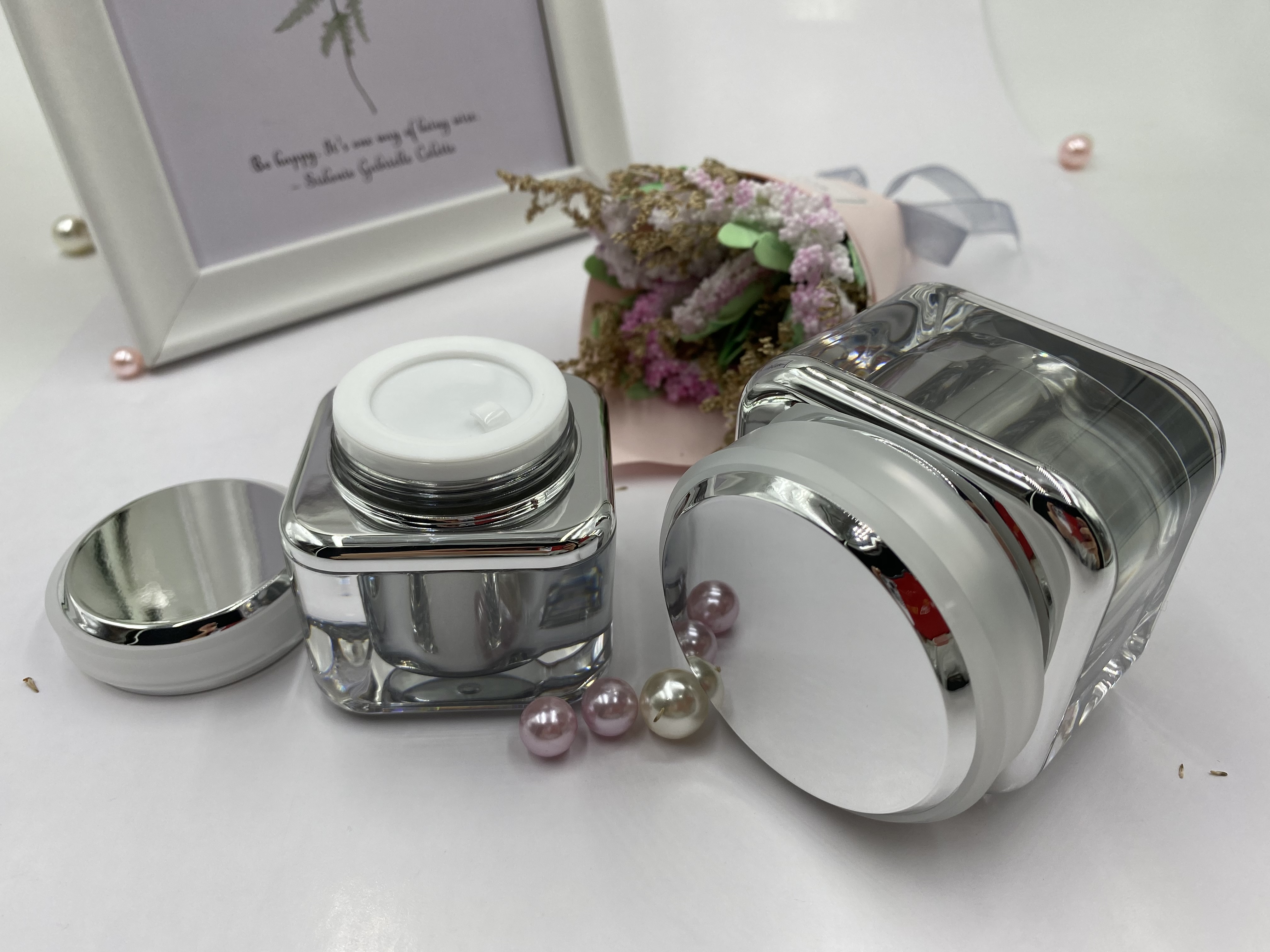 Hot Selling Luxury Cosmetic Jar Body Butter Jars Jars For Cosmetics