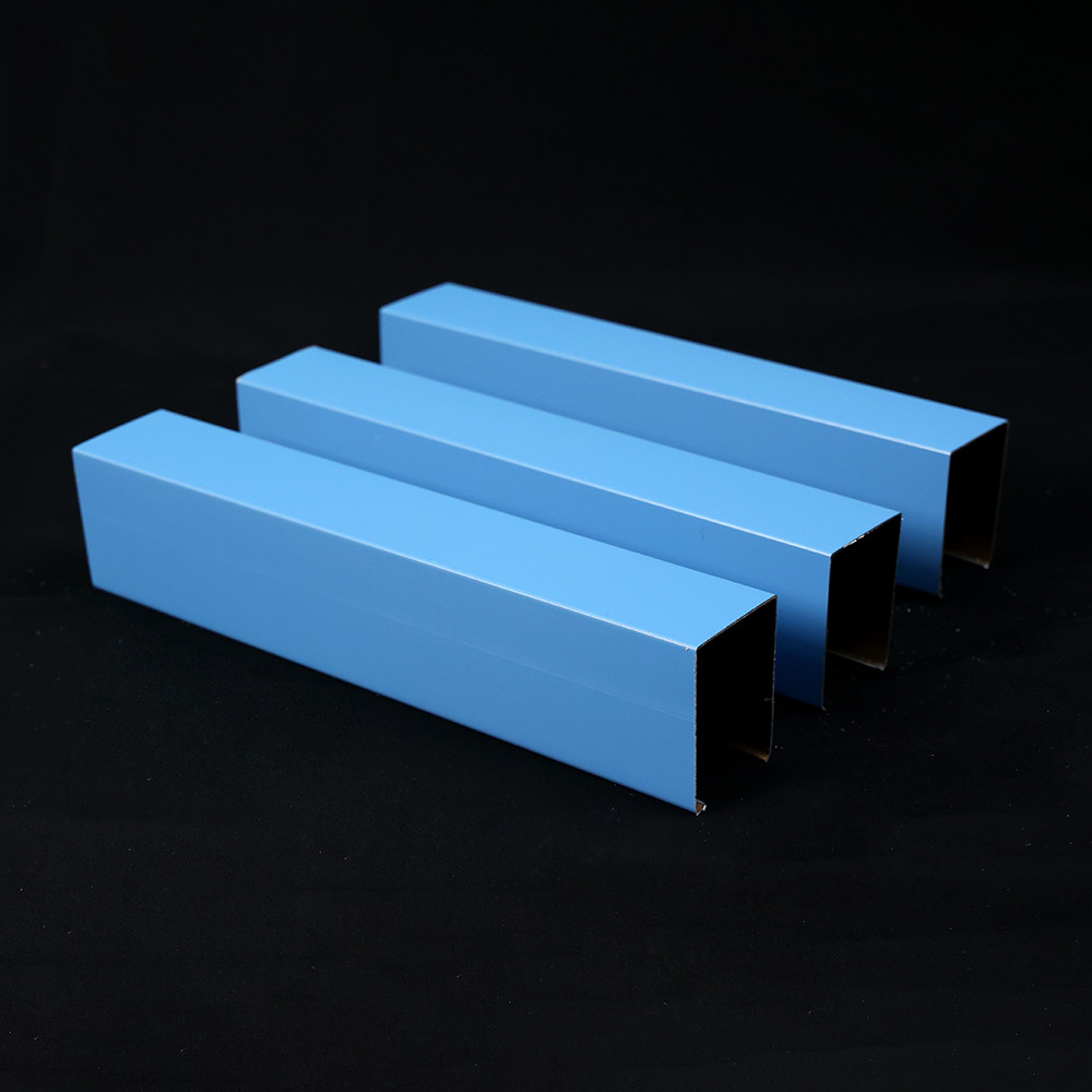 U Shaped Aluminum Baffle Ceiling Tiles Moisture Proof For Mall Sports Venues