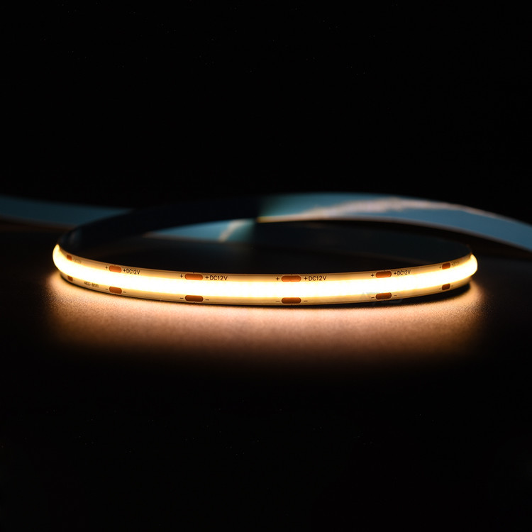 16.4Ft 480LEDS/M No Solder Joints for 8mm PCB Board Whole Reel COB LED Strip Light