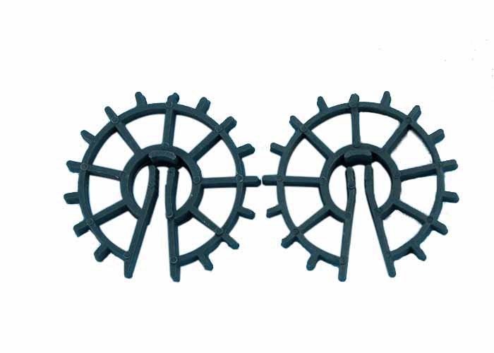 Corrosion Resistance Grey / Black / Customised Color Plastic Rebar Spacer Size 6-24mm For Customised Products