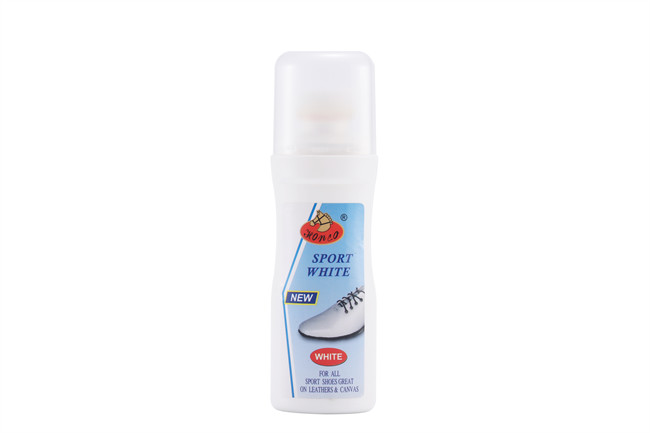 Sneaker Whitener Cover White With Sponge Applicator Whitening Liquid Dye foam sneaker leather cleaner