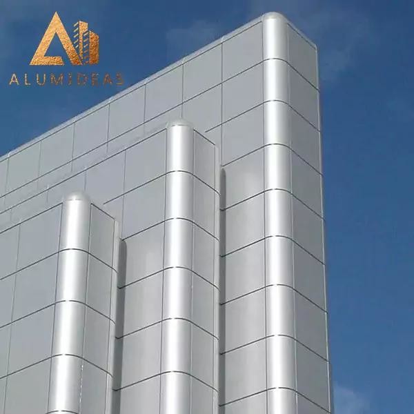 Corrugated aluminum composite panel