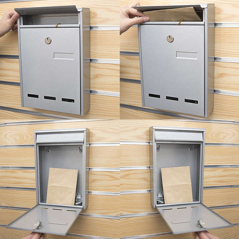 Water Resistance Home Depot Wall Mount Mailbox Wall Mounted Outdoor Letterbox
