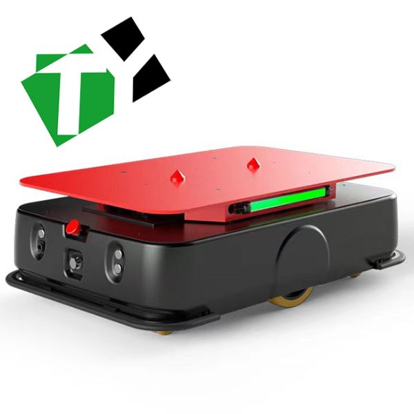 Back Lifting Load Mode AMR Autonomous Mobile Robot with Customization and Steering Wheel Drive for Industrial Automation