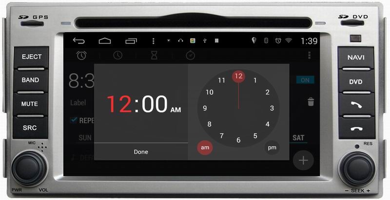 ouchuangbo car gps navi s160 android 4.4 for Hyundai Santa Fe 2004-2009 support 3g wifi iPod AUX and clock function