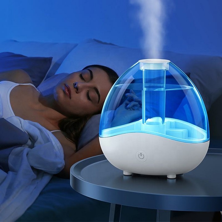 HOMEFISH Ultrasonic Cool Mist Atomization Humidifier 150mL/H-250mL/H