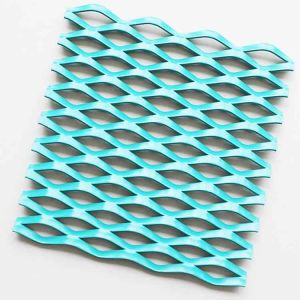 Buy cheap Fluorocarbon Expanded Aluminum Mesh High Visibility And Guarding Properties from wholesalers