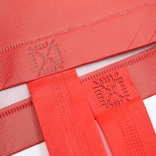 Tote shopping bag supplier recyclable pp laminated non woven bag