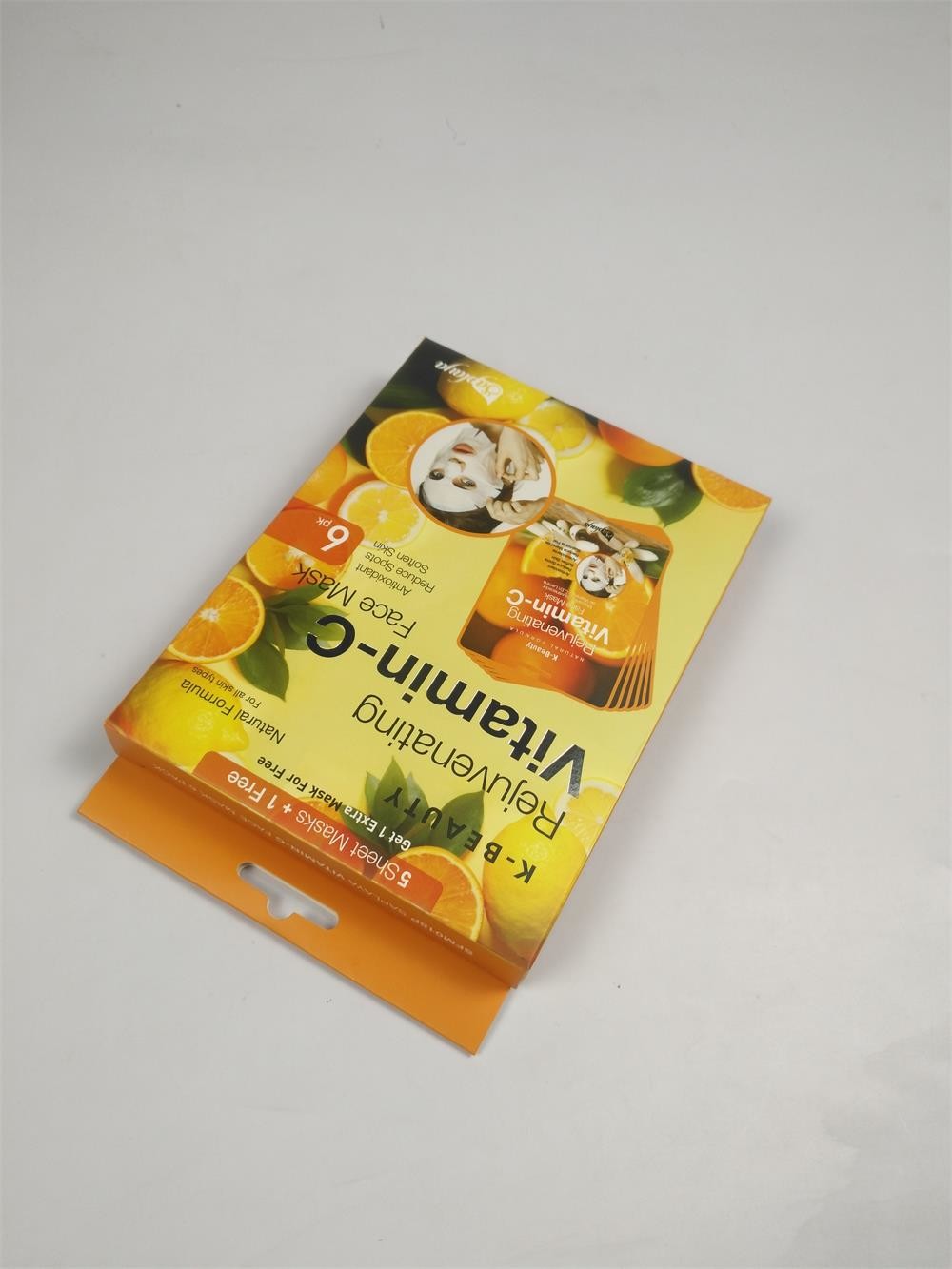 Factory Customization Facial Mask Grooming Supplies Box with Window Display