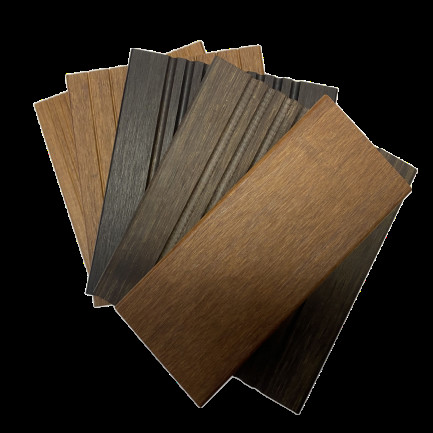 2.2m 2.4m 3.6m Bamboo Wood Decking Vertically Laminated With Moulding 2 Side Grooves