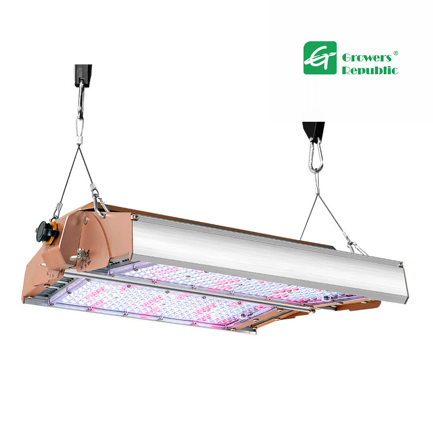 Angle Adjustable Greenhouse LED Grow Light Butterfly Series 320 Watt 832μMol / S