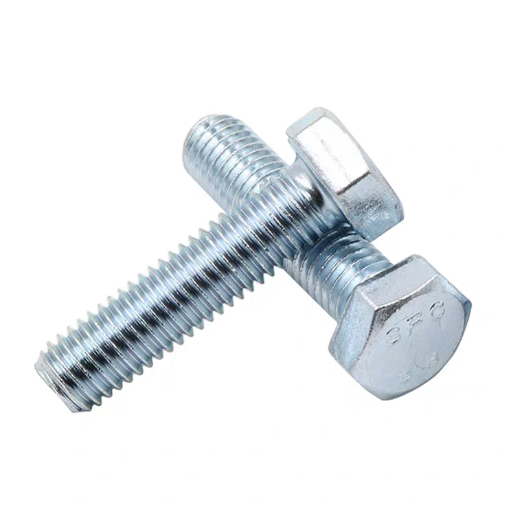 Sell Galvanized Hexagon Bolts And Nuts Grade 8.8 Length 10mm-500mm For Your Requirements