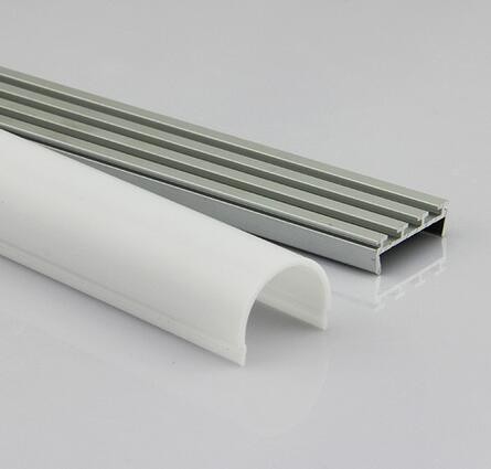 LED aluminum profiles LED extrusion profile A2623 for LED Strips Waterproof 2m length
