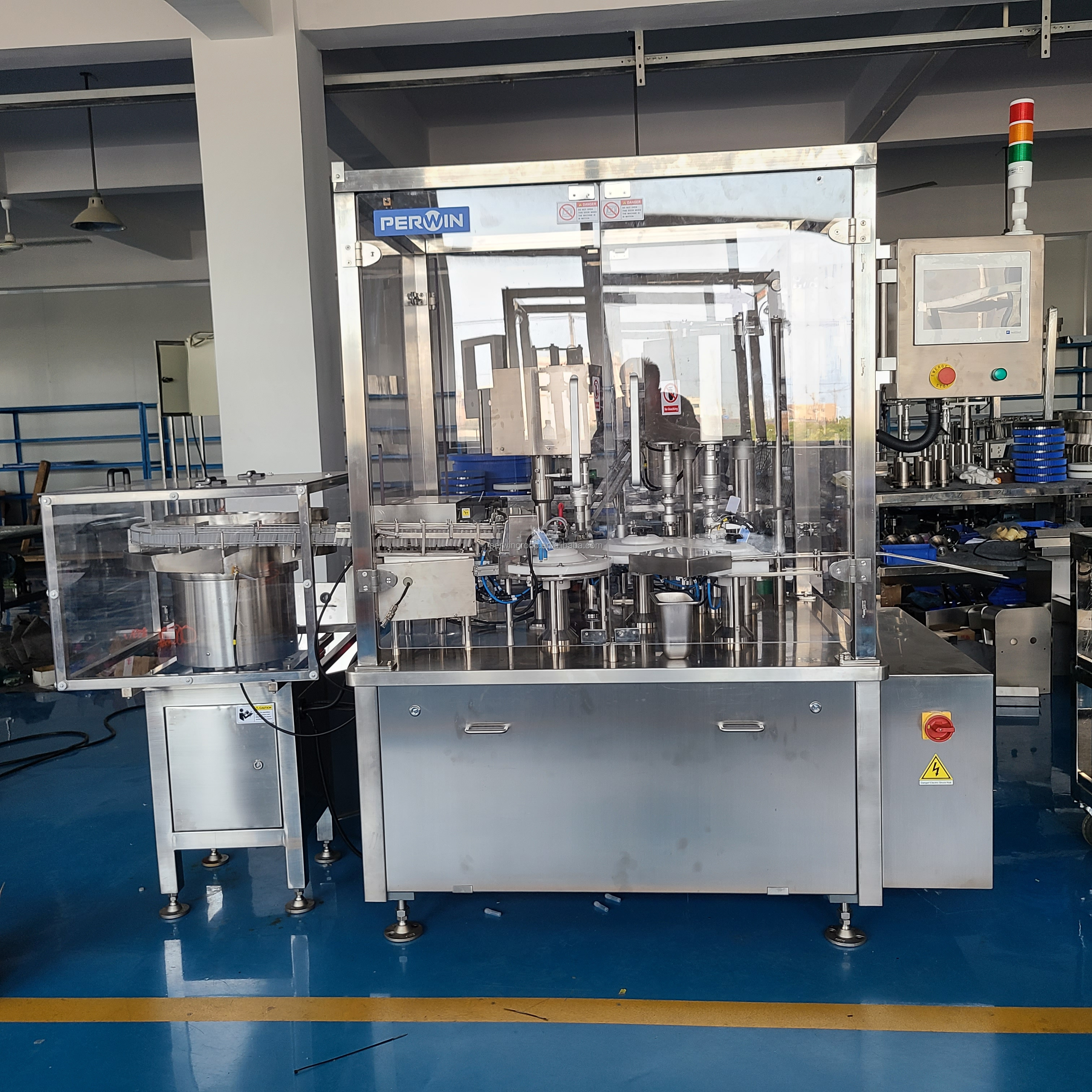SUS316 4800BPH Blood Collection Tube Diagnostic Reagent Filling Line