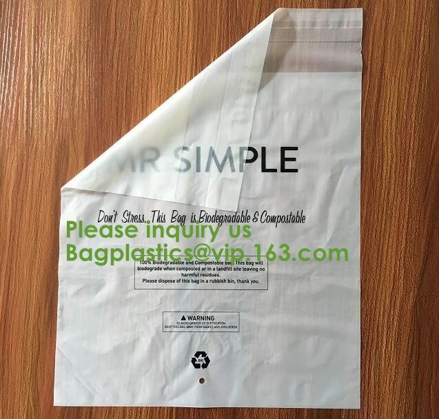 Cornstarch made biodegradable compostable shipping plastic mailing bag custom bubble mailer poly mailers bagease bagplas