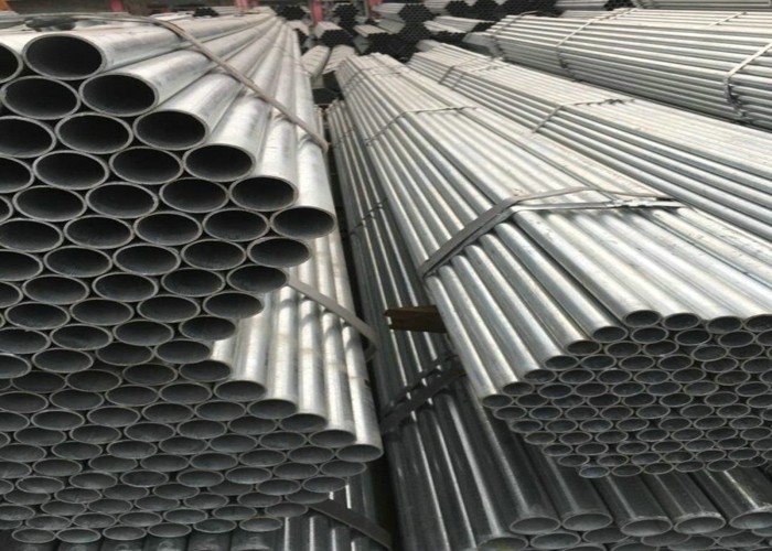 Galvanized Pipe Galvanized Round Pipe Galvanized Steel Pipe Round Steel Belt Pipe 1 M Long (A Total Of 6) 4 Min/Outer