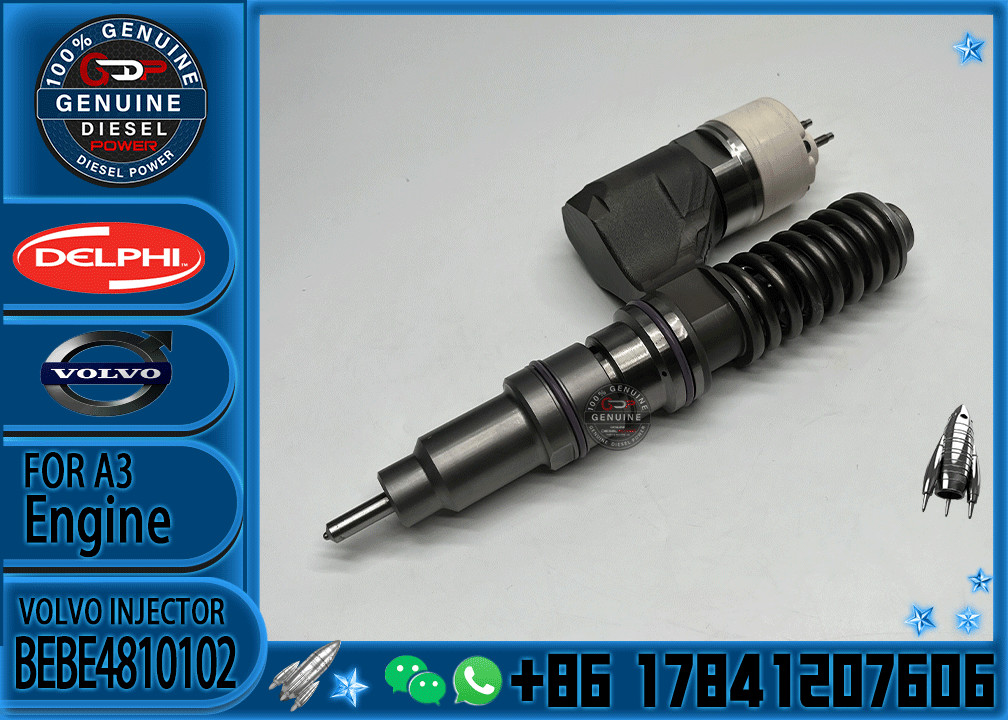 Diesel Fuel Injector RE63052 8113177 8170966 RG33966 R517662 BEBE4B17102 EX631012 RG33967 33800-84100 BEBE4B15002
