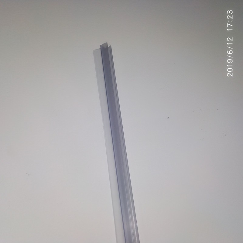 6-12MM Transparent PVC Shower Room Sealing Waterproof Bathroom Seal Strip for Glass Door