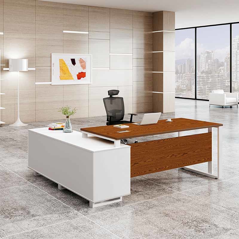 1.8M Office Furniture Desk CEO Office Executive Office Table With Cabinet
