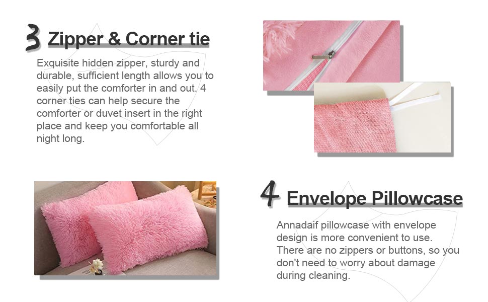 Multi Color Cloud Mink Velvet Soft Comfortable Bedding Sets for Luxury Fluffy Bedding
