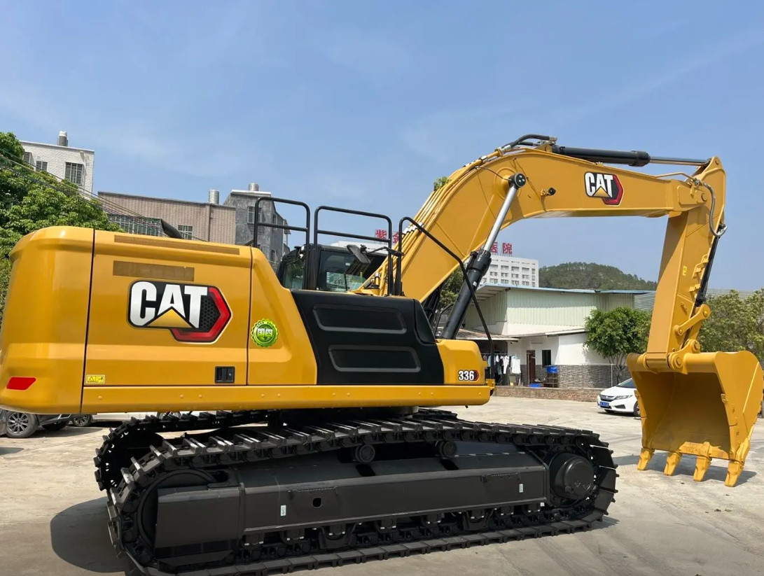 National IV engine Used Caterpillar Excavators 37 Ton Cat336 For Mining