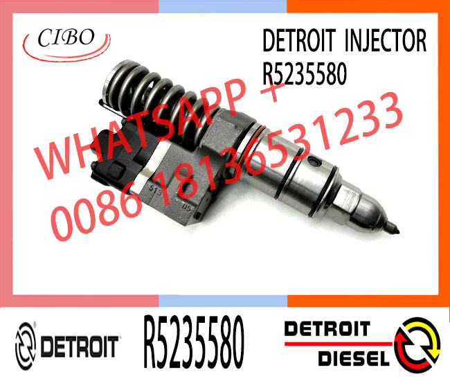 Common Rail Injector R5235605 R5235550 R5235575 R5235580 R5235600 For DETROIT S50 S60 12.7 Diesel Engine 6067GU40 DDEC