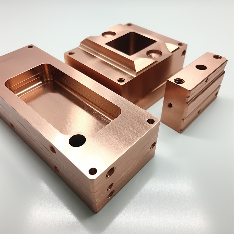 Accuracy CNC Machined Parts Copper Milling CNC Machining Service