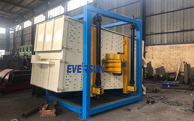 High Efficiency 1 - 8 Screen Decks Rectangular Vibratory Sifter For Fine Materials