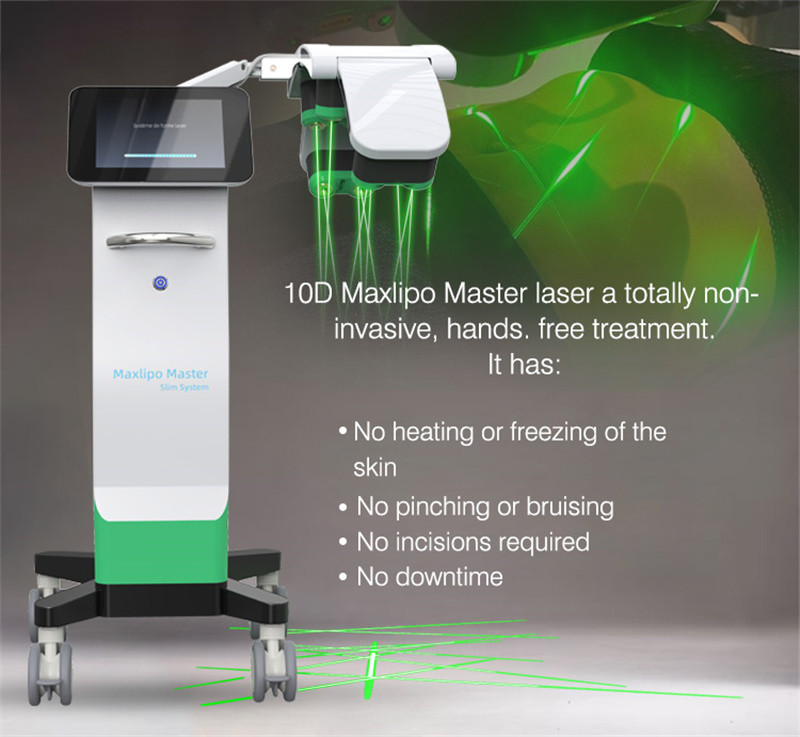532nm 635nm Cold Laser Weight Loss Machine 10d Maxlipo Master