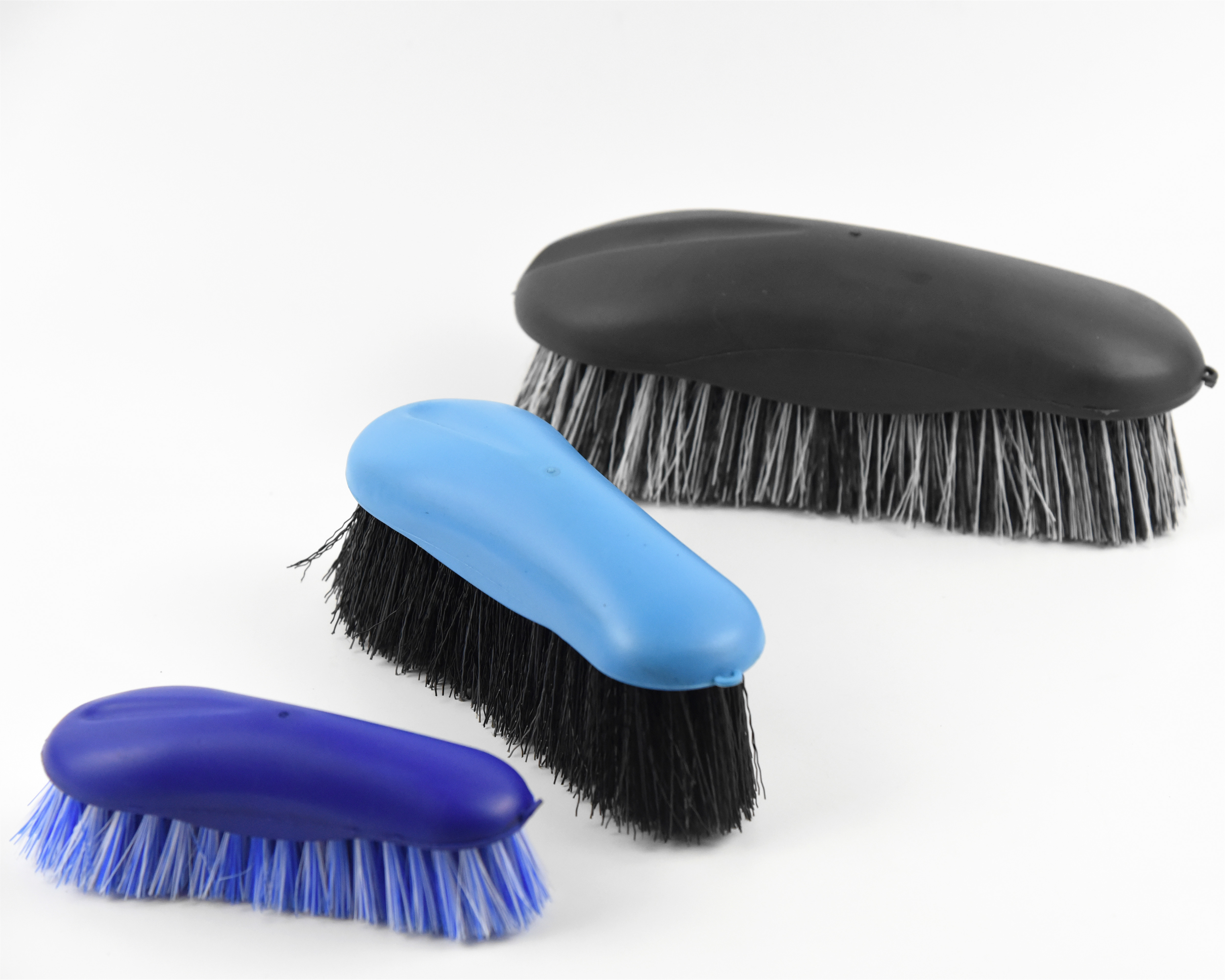 Equestrian Horse Grooming Brush Set , Colorful Horse Cleaning Brush Set