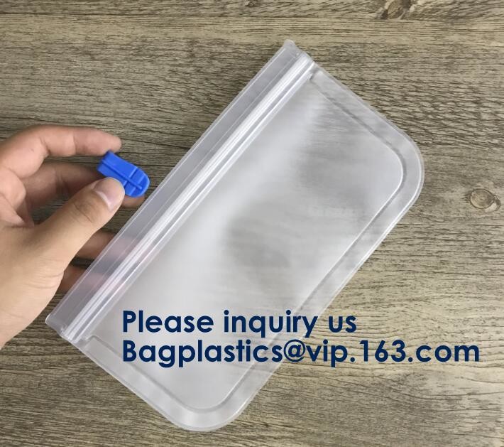 Eco Bio Vaccum Bag For Food Storage Reusable Silicone Peva Bag Freezer Snack Pack Packaging Biodegradable Compostable