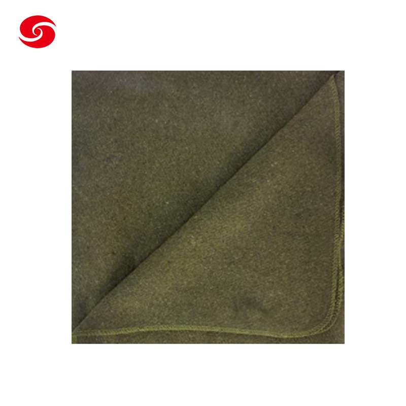 80%Wool Custom Warm Wool Retardent Blanket Us Military Wool Blanket