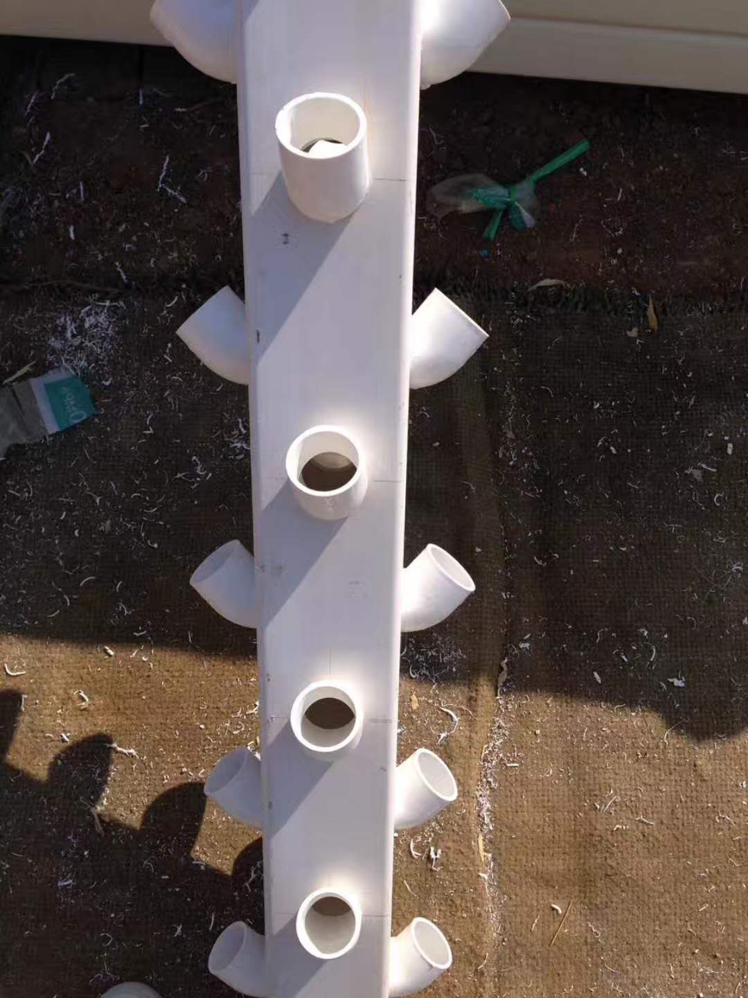Greenhouse Aeroponic Vertical Rotary Tower Water Mist Column Cultivation