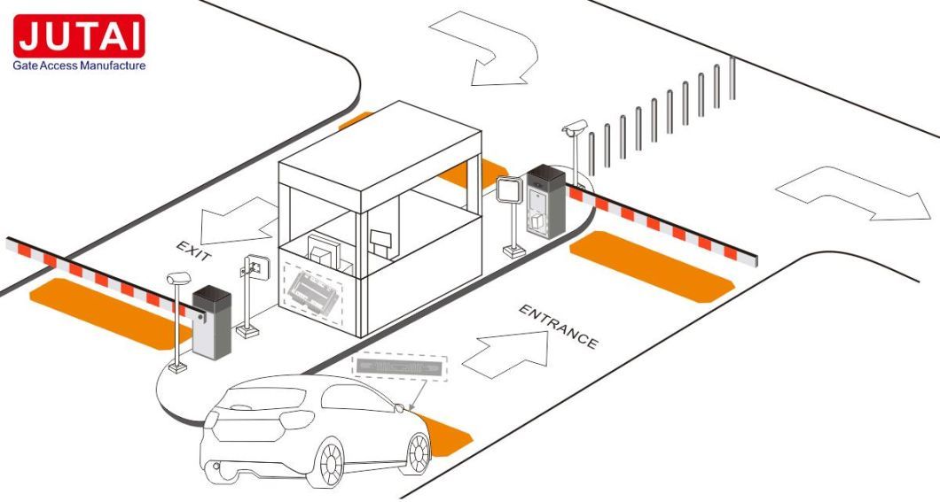 UHF Long Range Reader RFID antenna with Windshield Tag