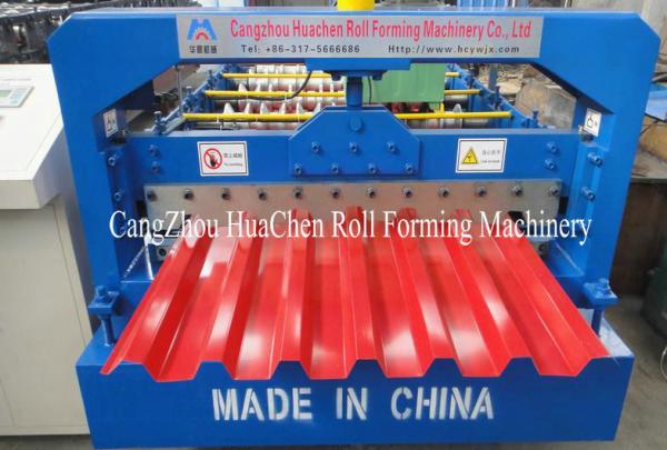 Quality Toching Screen Roofing Sheet Making Machine Aluminium Roll Forming Machine 5.5Kw for sale