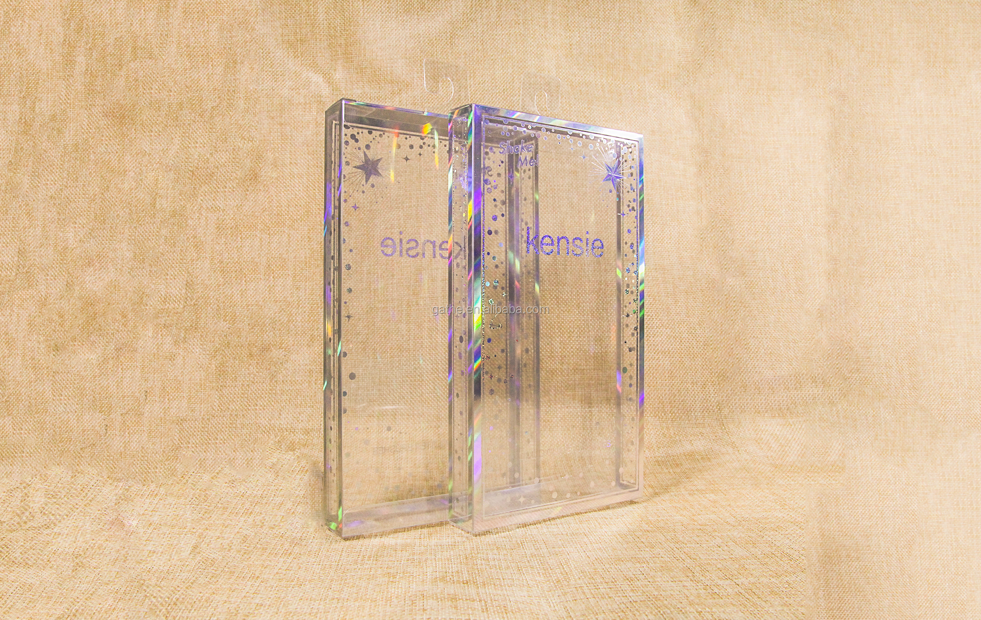 PET Acetate Plastic Phone Mobile Case Packaging Box Custom Printed
