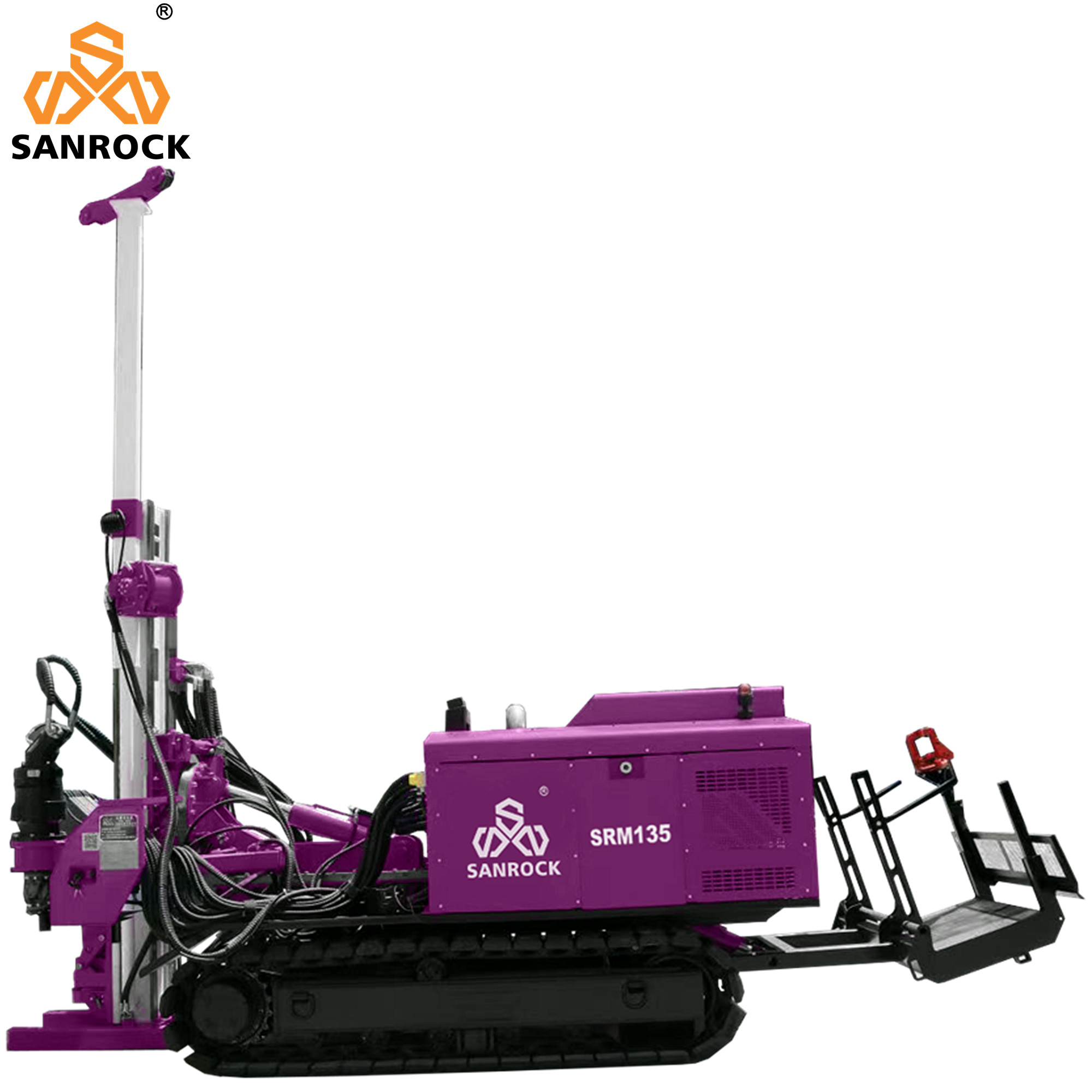 Hydraulic Soil Investigation Drilling Rig Crawler Core Sampleing Drilling Rig Machine