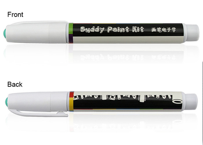 RoHS Conductive Ink Pen 6 Ml Capacity , Electric Circuit Pen For DIY