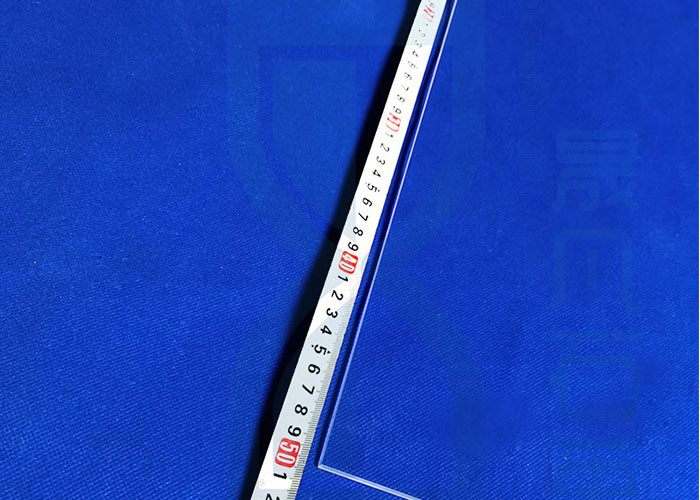 Commercial Quartz Glass Sheet , Fused Glass Plates Ground Polished Heat Resistant