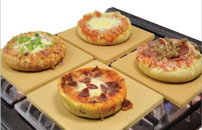 0.05%Max MgO Content Cordierite Mullite Pan for Refractory Pizza Stone in Pizza Oven