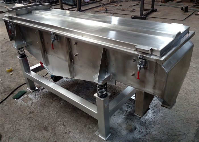 Industrial SS304 960r/Min Linear Vibrating Screen Sieve Machine