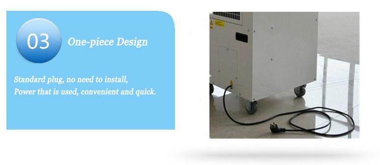 Conference Rooms 380v R410a 51100BTU Spot Air Cooler