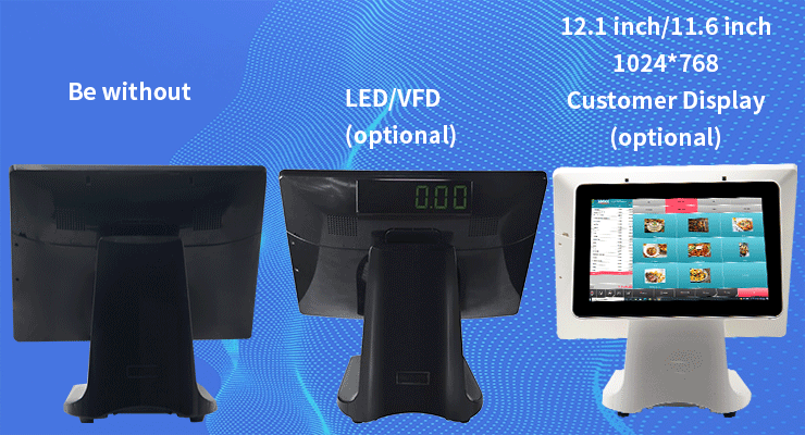 Resolution 280 Plus POS Terminal with Capacitive Touch Panel and External Printer Option