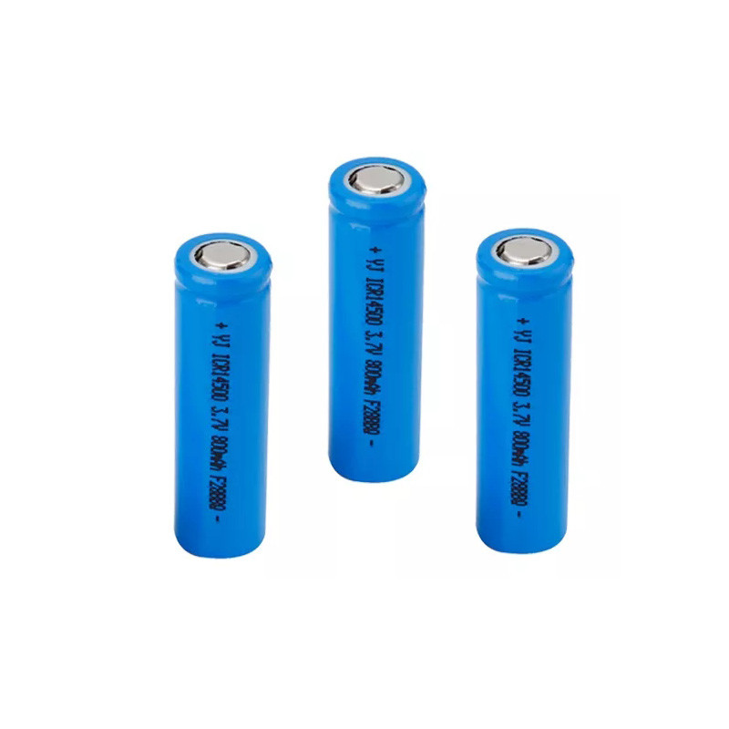 3.7V 800mAh 14500 Lithium Ion Battery Cells For LED Flashlight Torch