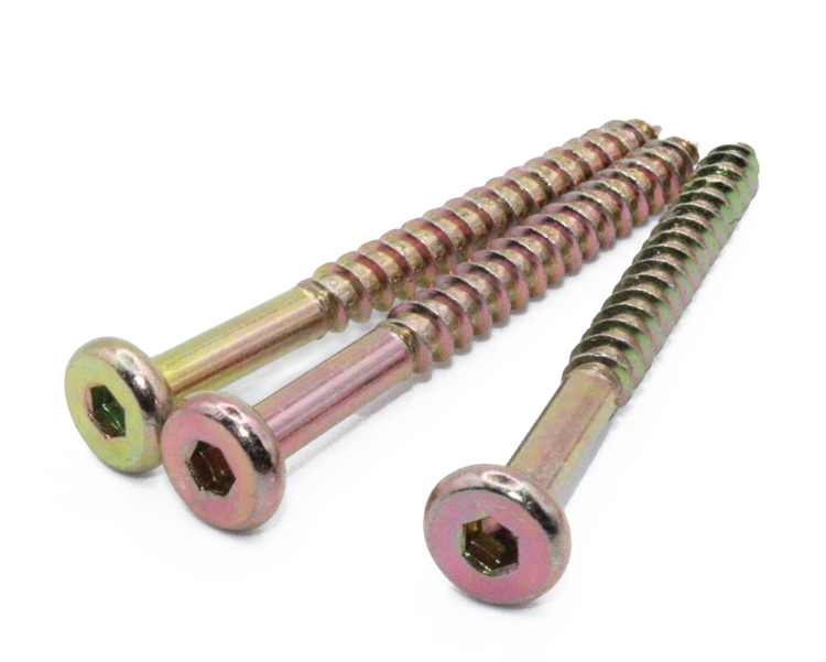 Metric Measurement System Hexagon Socket Flat Framing Head Furniture Screw