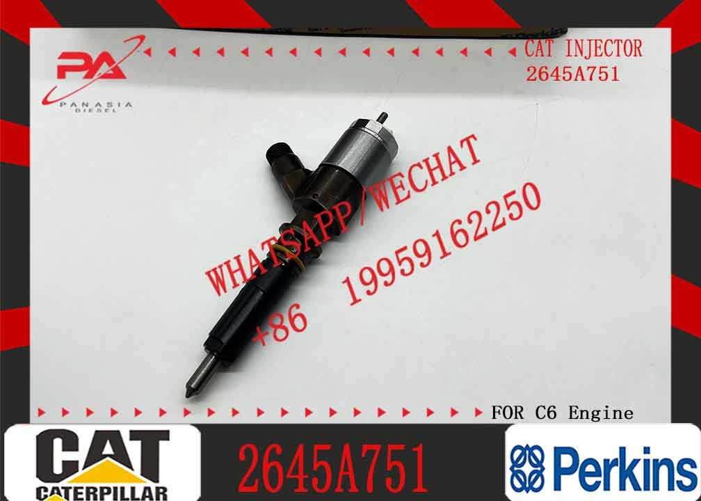 2645A751 320-0655 OE quality Brand New Diesel Common Rail fuel Injector Assembly 2645A751 320-0655 for CAT 6.6 engine