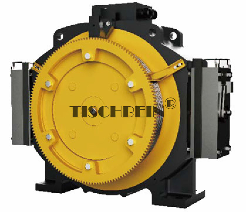 630kg 800kg 1000kg 360 Degree Full Round Sightseeing Lift Panoramic Elevator With 2.0m/S Speed Traction Drive