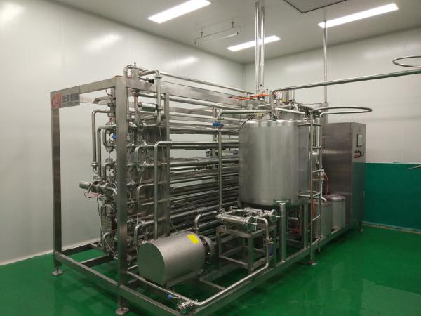 Beverage Dairy Syrup Sterilization Equipment 5.5kw Power Automatic Control