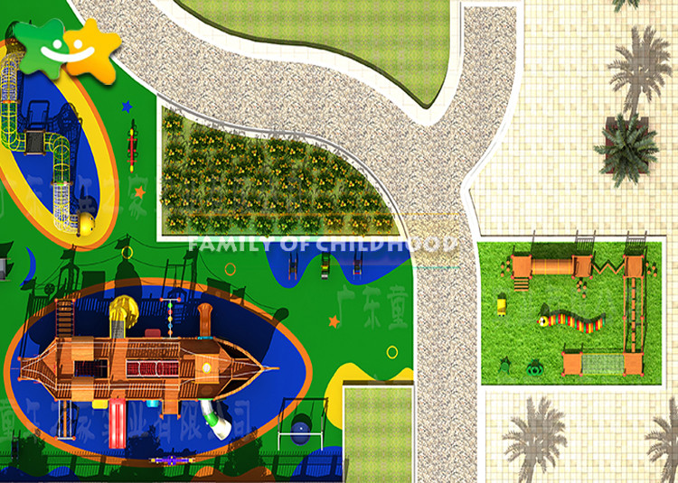 Children'S Kids Outdoor Playground Equipment Cubby House Pro Installation