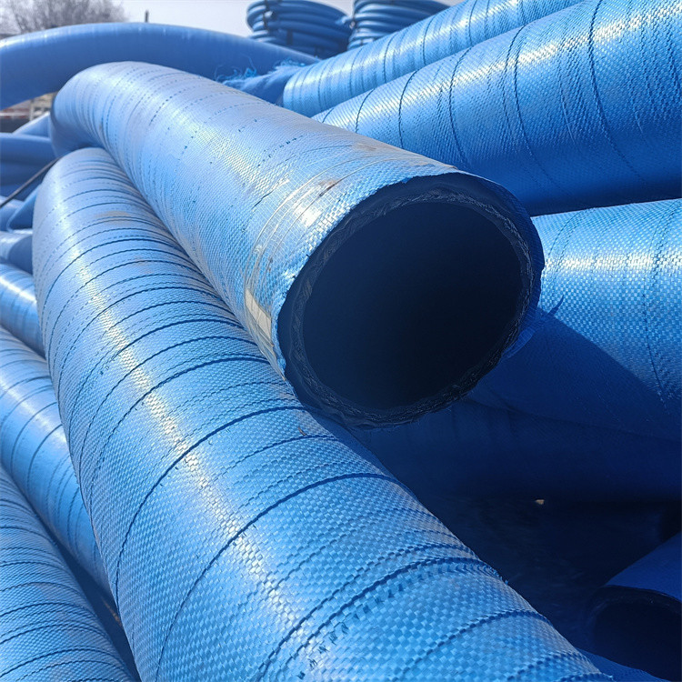 Line Valve Lay Flat Water Pump Discharge Hose 3 Inch 4 Inch 50Ft With Clamp